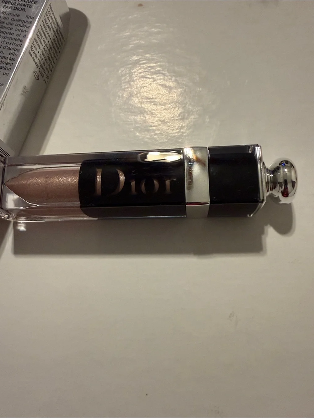 Dior Addict Lacquer Plump Lip Ink in Metallic Taupe
